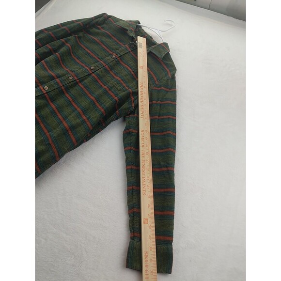 Mountain Khakis Horizontal Striped Mens Medium Long Sleeve Button Up Shirt - Picture 7 of 10